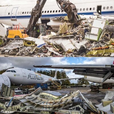ALUMINUM AIRPLANE CASTINGS SCRAP